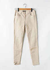 Jeans coupe slim beige CIMARRON pour femme seconde vue
