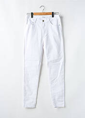 Jeans coupe slim blanc BS JEANS pour femme seconde vue