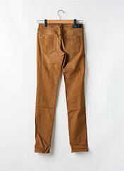 Jeans coupe slim marron KANOPE pour femme seconde vue