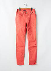 Jeans coupe slim orange CIMARRON pour femme seconde vue