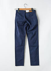 Pantalon chino bleu F.A.M. pour femme seconde vue