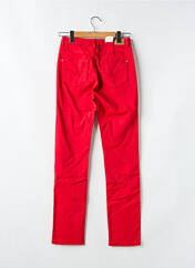 Pantalon droit rouge KANOPE pour femme seconde vue