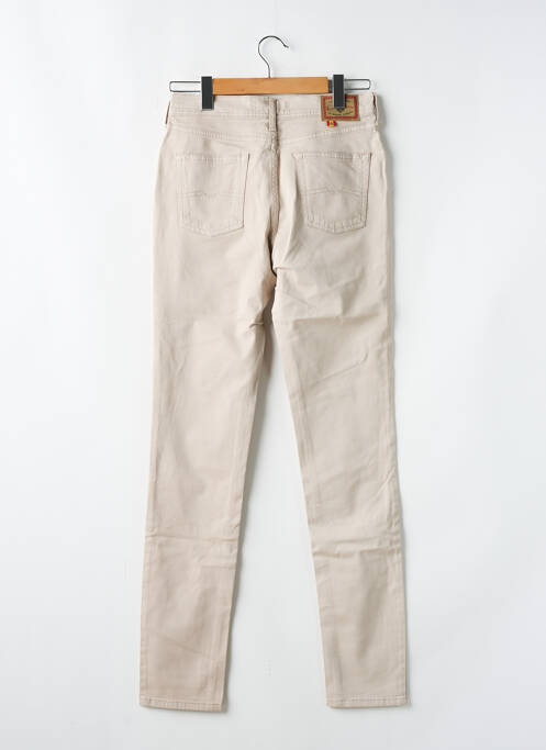 Pantalon slim tissage popeline taille normale gris CIMARRON femme