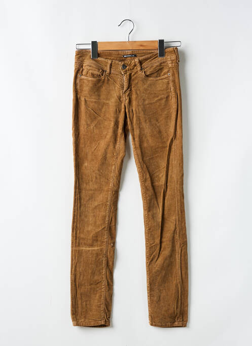 Pantalon slim stretch marron CIMARRON femme