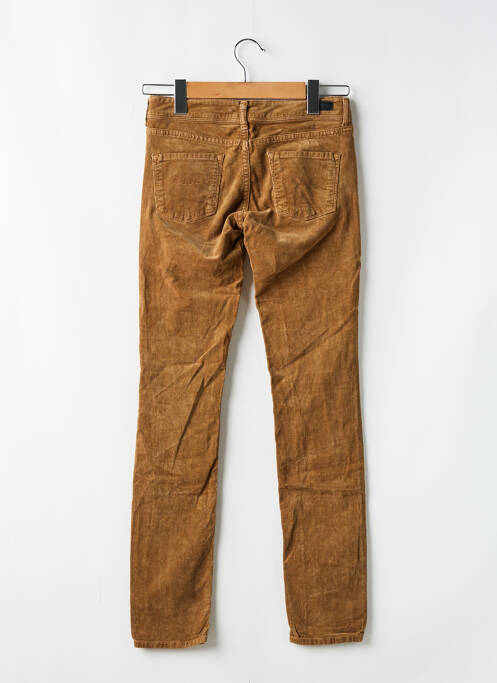 Pantalon slim stretch marron CIMARRON femme