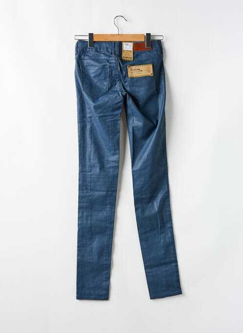 Pantalon slim stretch taille normale bleu FIRETRAP femme