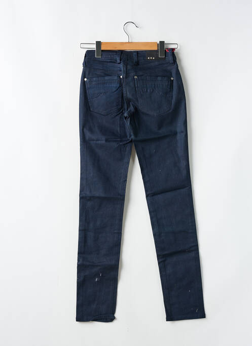 Jeans coupe slim taille basse taille basse bleu KANOPE femme