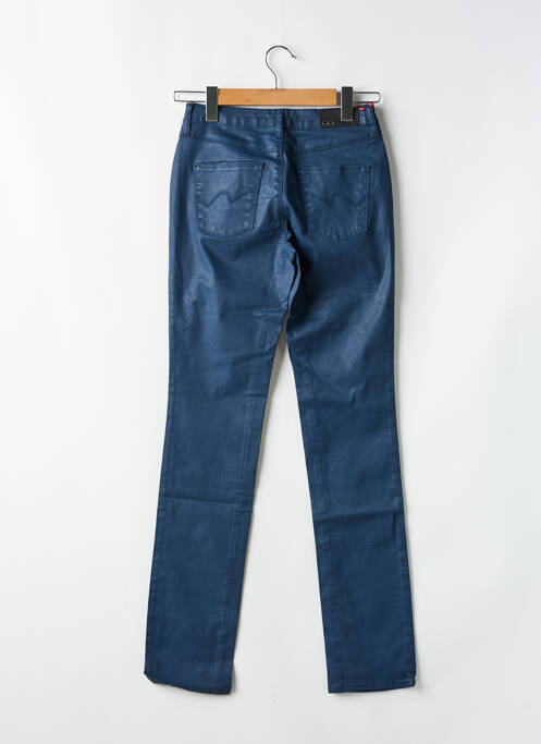 Pantalon slim taille normale taille normale bleu KANOPE femme