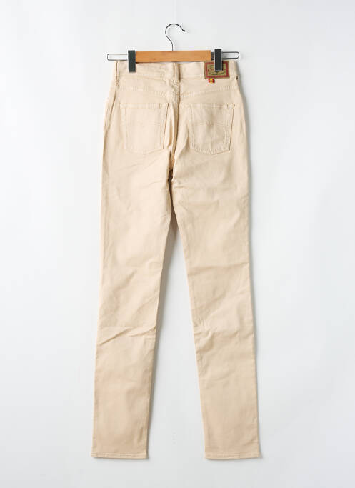 Jeans coupe slim beige CIMARRON femme