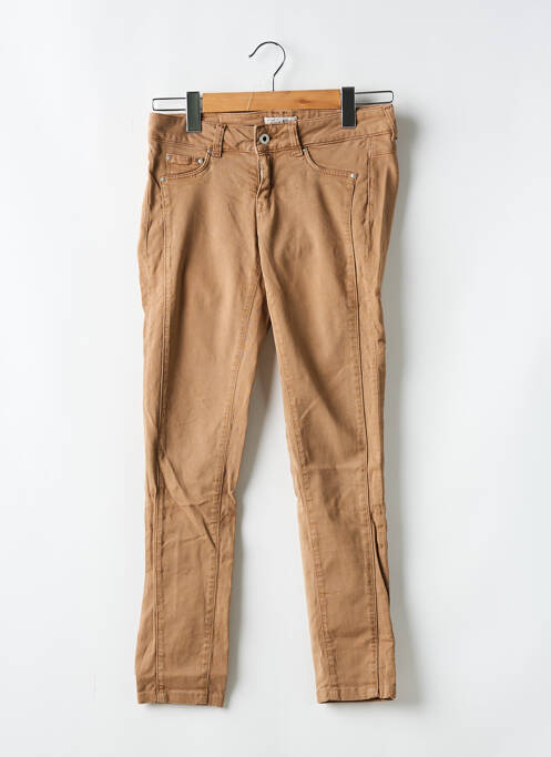 Jeans coupe slim marron FIRETRAP pour femme