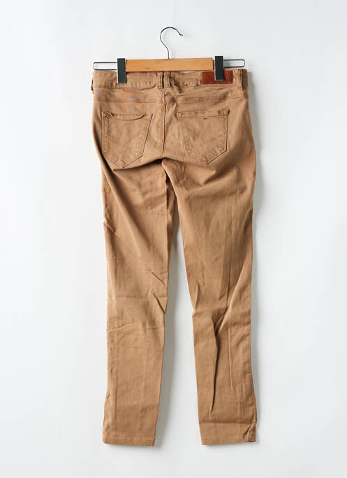 Jeans coupe slim marron FIRETRAP femme