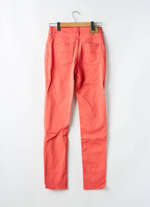 Jeans coupe slim orange CIMARRON femme