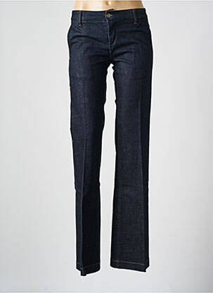 Jeans coupe droite taille basse taille basse bleu LES P'TITES BOMBES femme