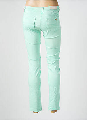Pantalon 7/8 stretch taille basse vert LES P'TITES BOMBES femme