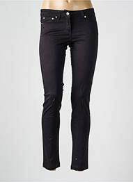 Pantalon slim taille basse taille basse noir 22 OCTOBRE DE STRELLI femme