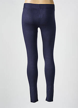 Legging tissage jersey taille normale bleu LILI LOVELY femme