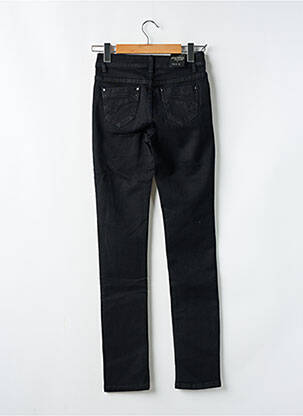 Jeans coupe slim stretch taille haute noir ONADO femme