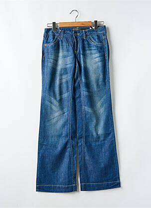 Jean coupe flare stretch taille basse bleu ONLY femme