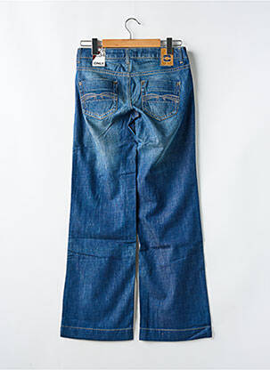Jean coupe flare stretch taille basse bleu ONLY femme