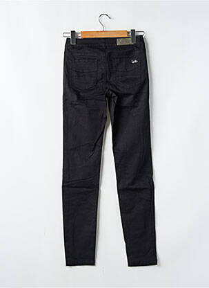 Pantalon slim taille basse taille basse noir LES P'TITES BOMBES femme