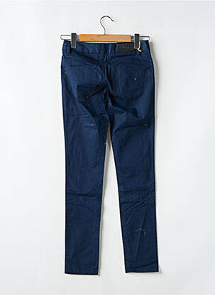 Pantalon slim taille basse taille basse bleu LES P'TITES BOMBES femme