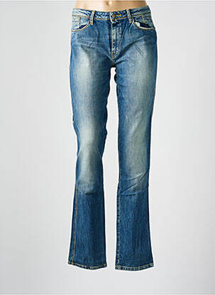 Jeans coupe slim bleu LES P'TITES BOMBES pour femme