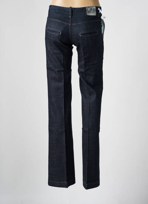 Jeans coupe droite taille basse taille basse bleu LES P'TITES BOMBES femme