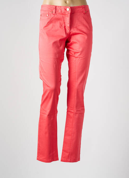 Pantalon 7/8 stretch taille basse orange LES P'TITES BOMBES femme