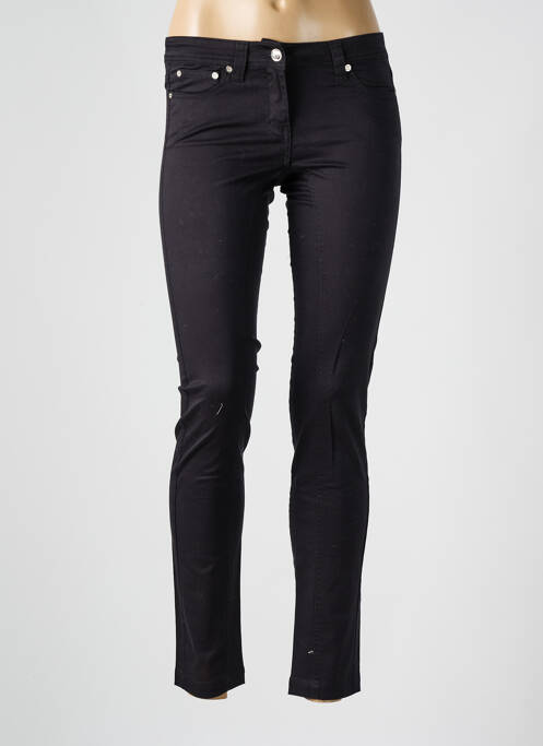 Pantalon slim taille basse taille basse noir 22 OCTOBRE DE STRELLI femme