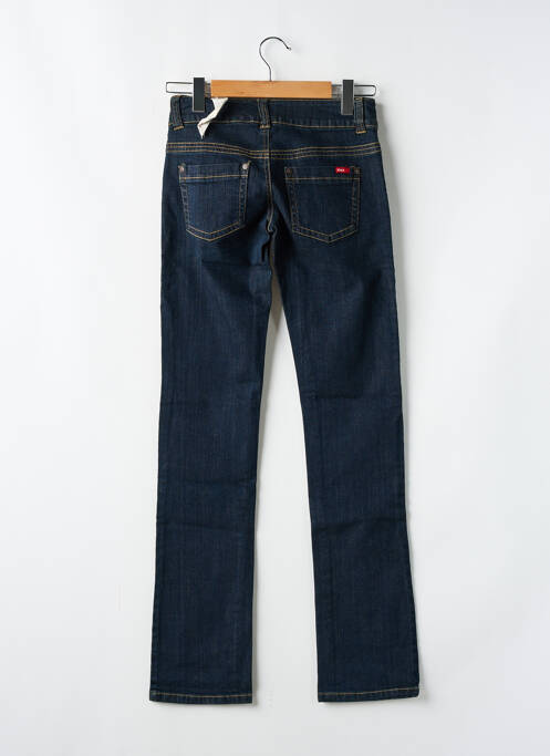 Jeans coupe slim tissage brut taille basse bleu ONLY femme