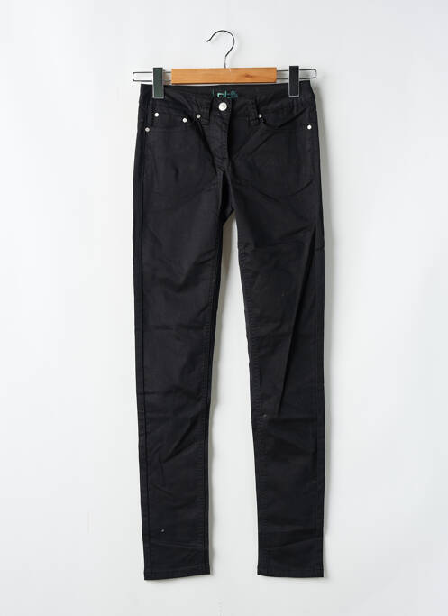 Pantalon slim taille basse taille basse noir LES P'TITES BOMBES femme