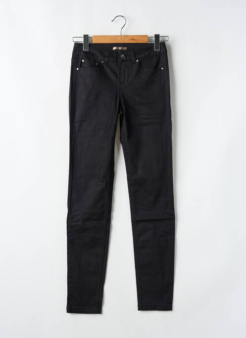 Pantalon slim taille basse taille basse noir LES P'TITES BOMBES femme