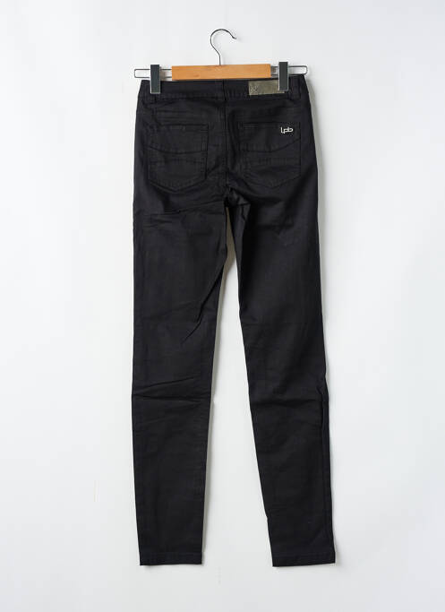 Pantalon slim taille basse taille basse noir LES P'TITES BOMBES femme