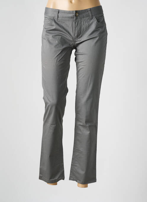 Pantalon slim gris LES P'TITES BOMBES pour femme