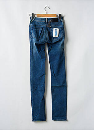 Jeans coupe slim stretch taille normale bleu SCHOOL RAG femme