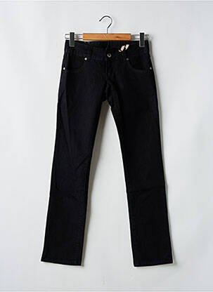 Jeans coupe droite stretch taille normale noir VERO MODA femme