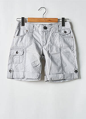 Short fermeture zippée sous rabat boutonné taille normale gris MEXX femme
