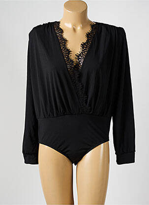 Body stretch manches longues noir AMY&CLO femme