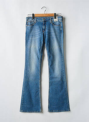 Jeans coupe large bleu REIKO pour femme