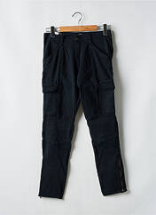 Pantalon cargo noir SCHOOL RAG pour femme seconde vue