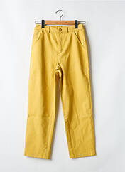 Pantalon chino jaune REIKO pour femme seconde vue