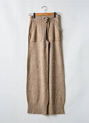 Pantalon large marron SUNCOO pour femme seconde vue