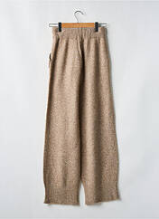 Pantalon large marron SUNCOO pour femme seconde vue