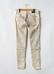 Pantalon slim beige REIKO pour femme seconde vue