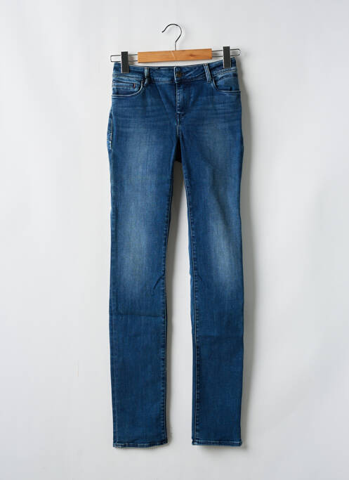 Jeans coupe slim stretch taille normale bleu SCHOOL RAG femme