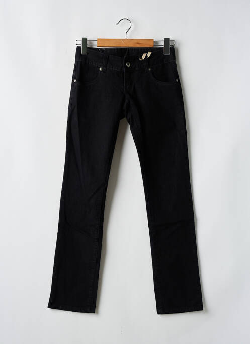 Jeans coupe droite stretch taille normale noir VERO MODA femme