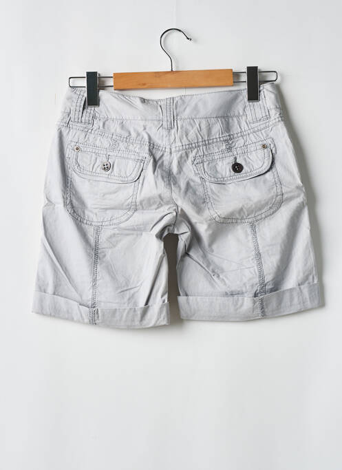 Short fermeture zippée sous rabat boutonné taille normale gris MEXX femme