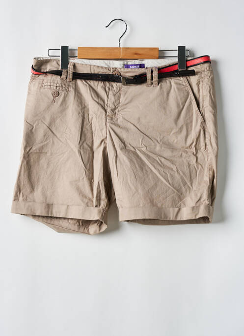 Short fermeture zippée sous rabat boutonné taille normale marron MEXX femme