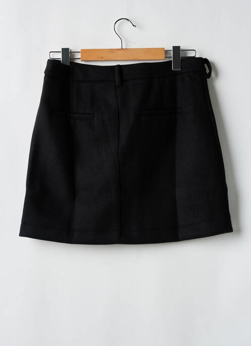 Jupe courte coupe droite noir CALIE femme