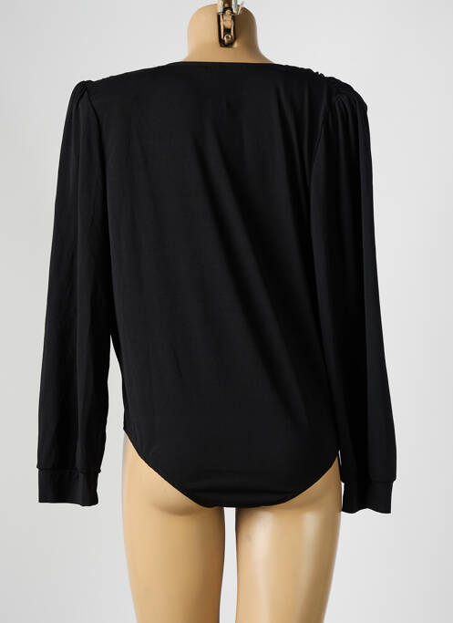 Body stretch manches longues noir AMY&CLO femme